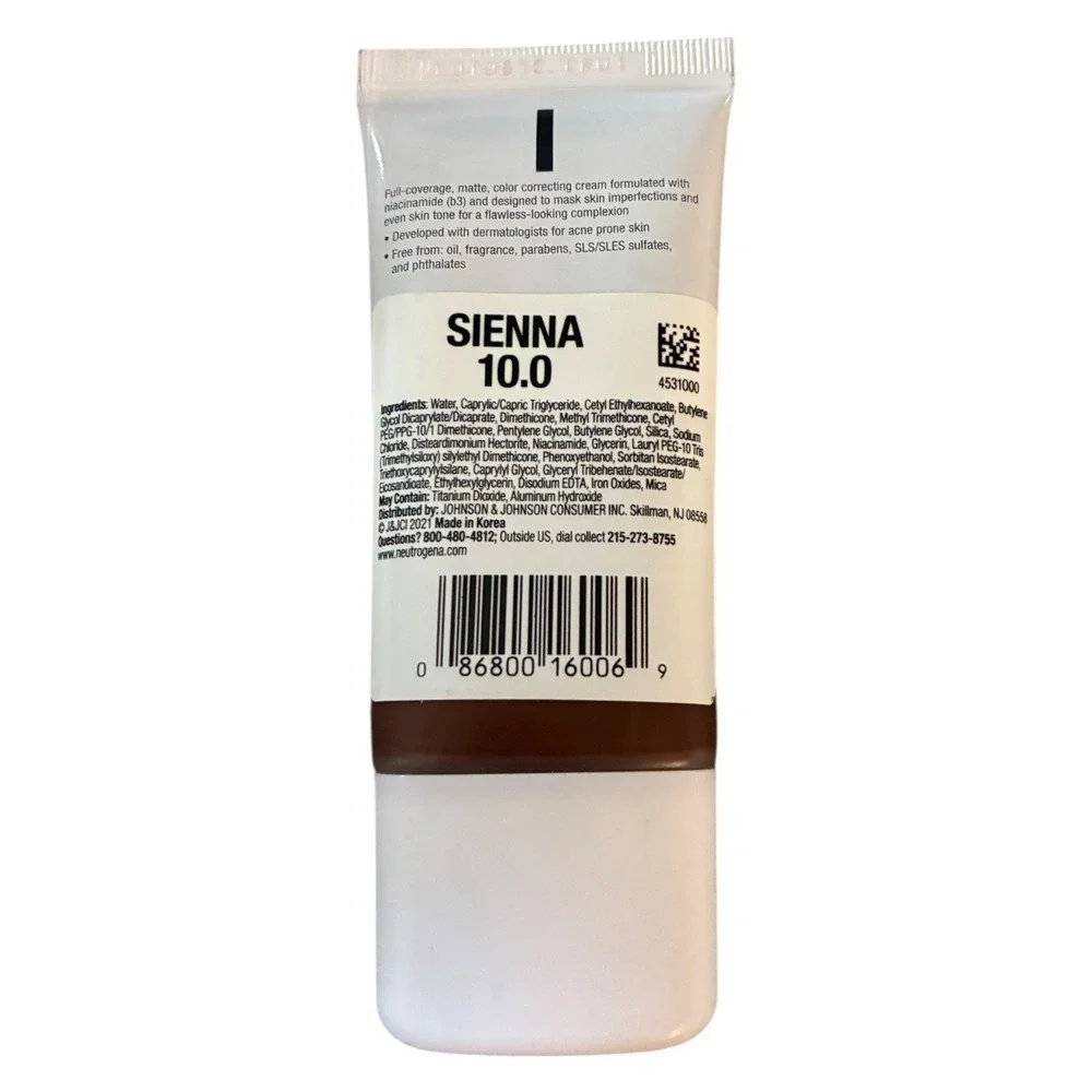 Neutrogena matte cc